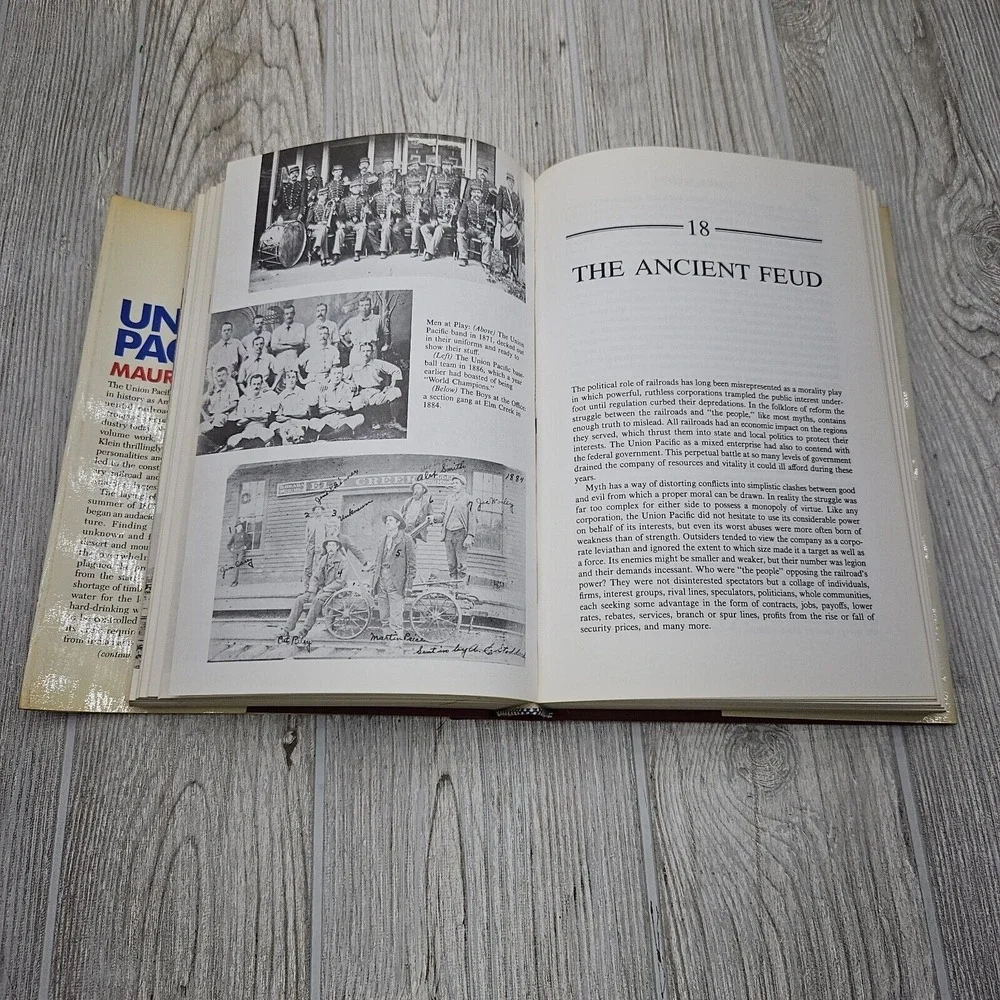 Union Pacific The Birth of a Railroad 1862-1893 Maury Klein 1987 1st Edition‎